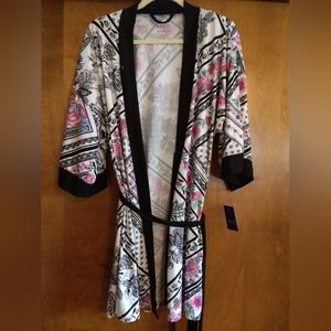Apt. 9 women's floral Kimono intimates wrap robe